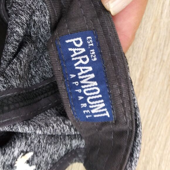 Pilot Bank Hat Gray Purple Logo Adjustable Baseball Cap - Picture 10 of 11